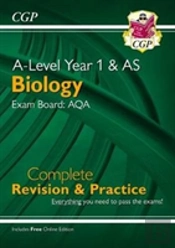 A-Level Biology: Aqa Year 1 & As Complete Revision & Practice With Online Edition: For The 2025 And 2026 Exams