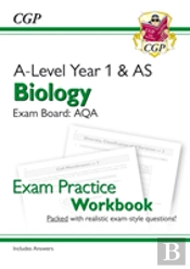A-Level Biology: Aqa Year 1 & As Exam Practice Workbook - Includes Answers