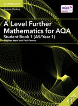 Bertrand.pt - A Level Further Mathematics For Aqa Student Book 1 (As/Year 1) With Digital Access (2 Years)