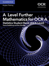A Level Further Mathematics For Ocr A Statistics Student Book (As/A Level)
