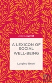 A Lexicon Of Social Well-Being