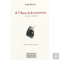 Bertrand.pt - A L'Heure De Tes Naissances - Rimes Et Resonances