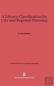 A Library Classification For City And Regional Planning