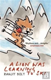 A Lion Was Learning To Ski