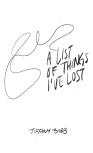 A List Of Things I'Ve Lost
