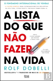 A Lista do que Não Fazer na Vida
