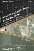 A Mathematician'S Angle On School Math