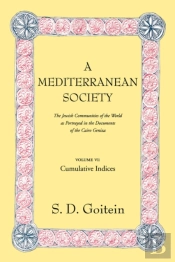 A Mediterranean Society, Volume Vi