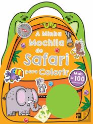 A Minha Mochila de Safari para Colorir