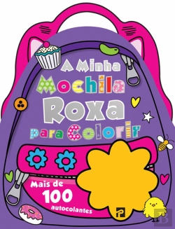 Bertrand.pt - A Minha Mochila Roxa para Colorir
