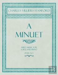 A Minuet - Sheet Music For Voice And Piano - Op. 155 - No. 1