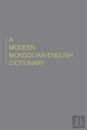 A Modern Mongolian-English Dictionary
