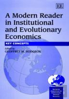 A Modern Reader In Institutional And Evolutionar - Key Concepts