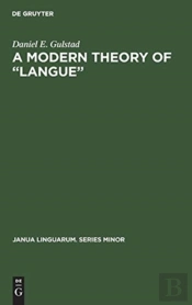 A Modern Theory Of 'Langue'