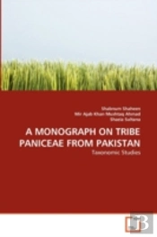 A Monograph On Tribe Paniceae From Pakistan