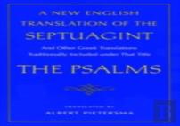 A New English Translation Of The Septuagint