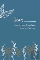 A Note To A Loved One You'Ve Lost