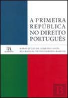 A Primeira República no Direito Português