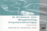 A Primer For Beginning Psychotherapy