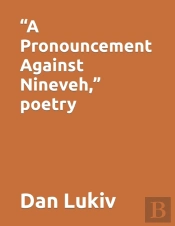 'A Pronouncement Against Nineveh,' Poetry