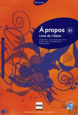 Bertrand.pt - À Propos B1 ; Livre De L'Élève + Cd Audio