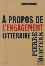 À Propos De L'Engagement Littéraire