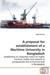 A Proposal For Establishment Of A Mariti