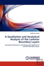 A Qualitative And Analytical Analysis Of The Laminar Boundary Layers