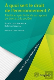À Quoi Sert Le Droit De L'Environnement ? Réalité Et Spécificité De Son Apport Au Droit Et À La Société