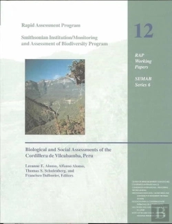 Bertrand.pt - A Rapid Biological Assessment Of The Northern Cordillera Vilcabamba, Peru