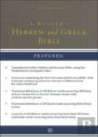 A Reader'S Hebrew And Greek Bible