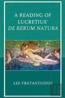 A Reading Of Lucretius' De Rerum Natura