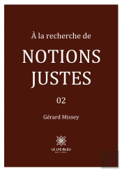 A Recherche De Notions Justes