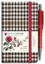 A Red, Red Rose Tartan Notebook (Mini With Pen) (Burns Check Tartan)