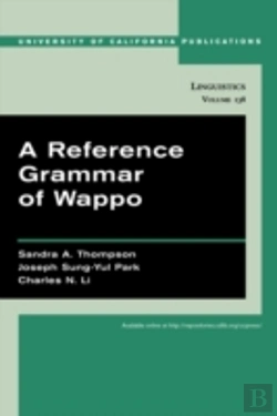 Bertrand.pt - A Reference Grammar Of Wappo