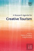 A Research Agenda For Creative Tourism