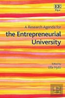 A Research Agenda For The Entrepreneurial University