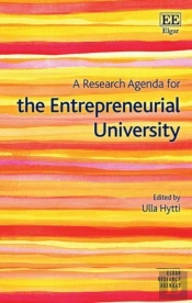 A Research Agenda For The Entrepreneurial University