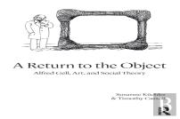 A Return To The Object