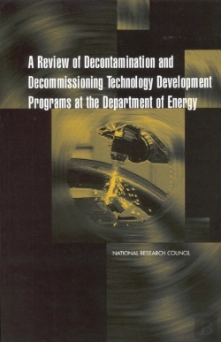 Bertrand.pt - A Review Of Decontamination And Decommissioning Technology Development Programs At The Department Of Energy