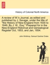 A Review Of W.'S Journal, As Edited And