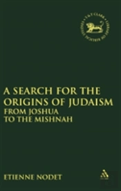 A Search For The Origins Of Judaism