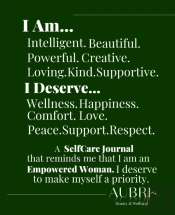 A Self-Care Journal By Aubrijai.