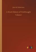 A Short History Of Freethought