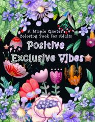 A Simple Quotes Coloring Book For Adults