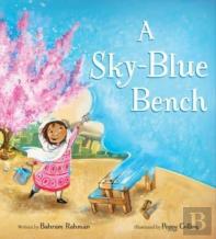 A Sky-Blue Bench