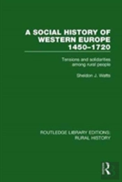 A Social History Of Western Europe, 1450-1720