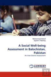 A Social Well-Being Assessment In Balochistan, Pakistan