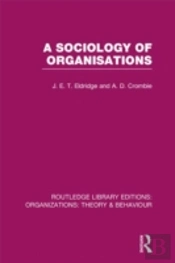 A Sociology Of Organisations (Rle: Organizations)