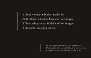 A Sonnet To Science